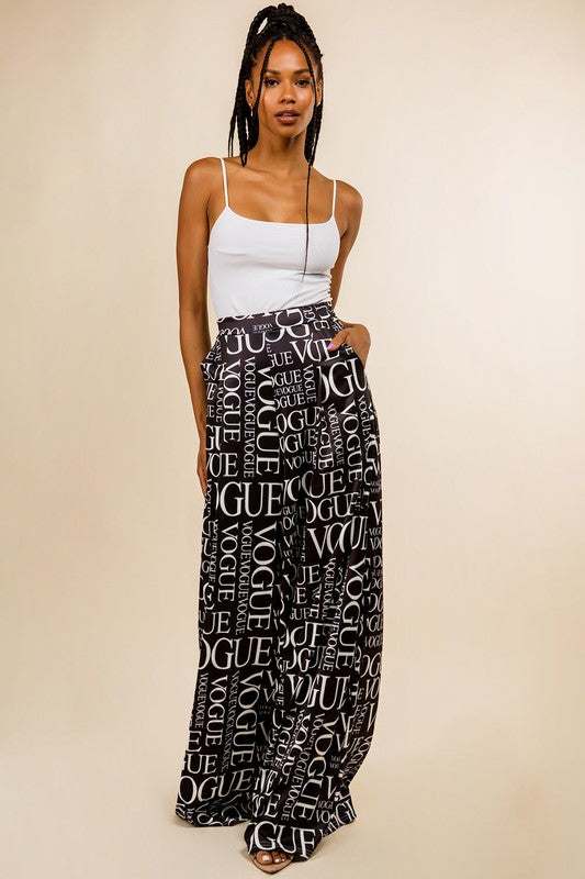 SEXY PALAZZO PANTS