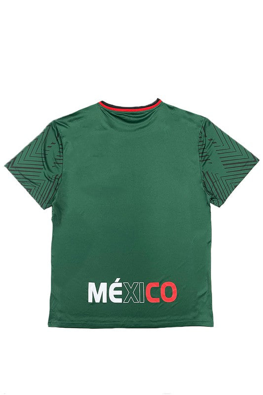 UNISEX MEXICO TEAM WORLD SOCCER JERSEYS TOP